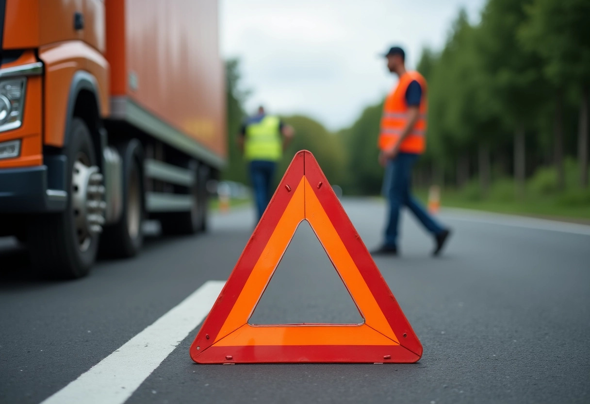 triangle pré-signalisation